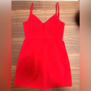 Princess Polly Vibrant Red Mini Dress